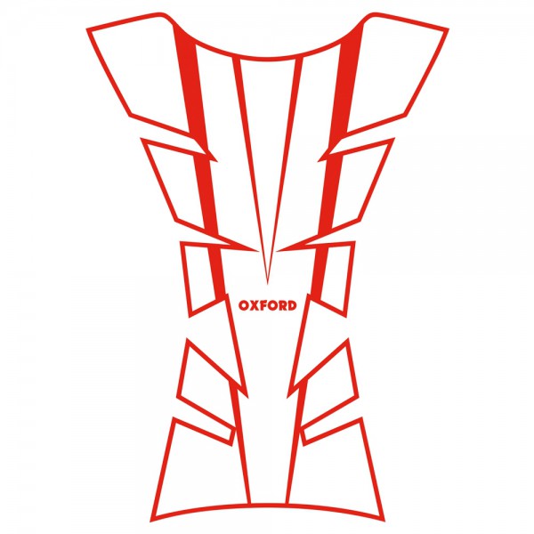 Oxford OXFORD SHEER ARROW TANK PAD RED